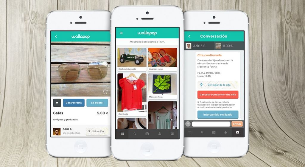 wallapop mercadillo smartphone