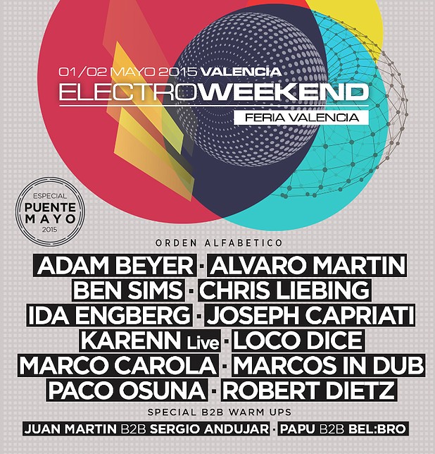 Electroweekend, Techno, València, 2015