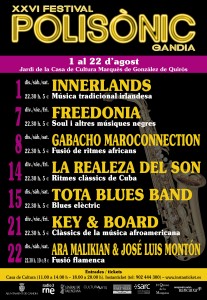 cartell festival polisònic gandia