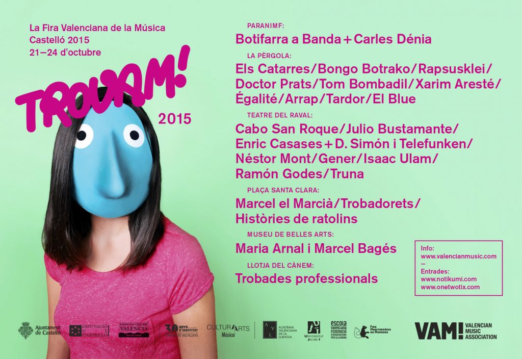 trovam 2015 programació cartell Castelló