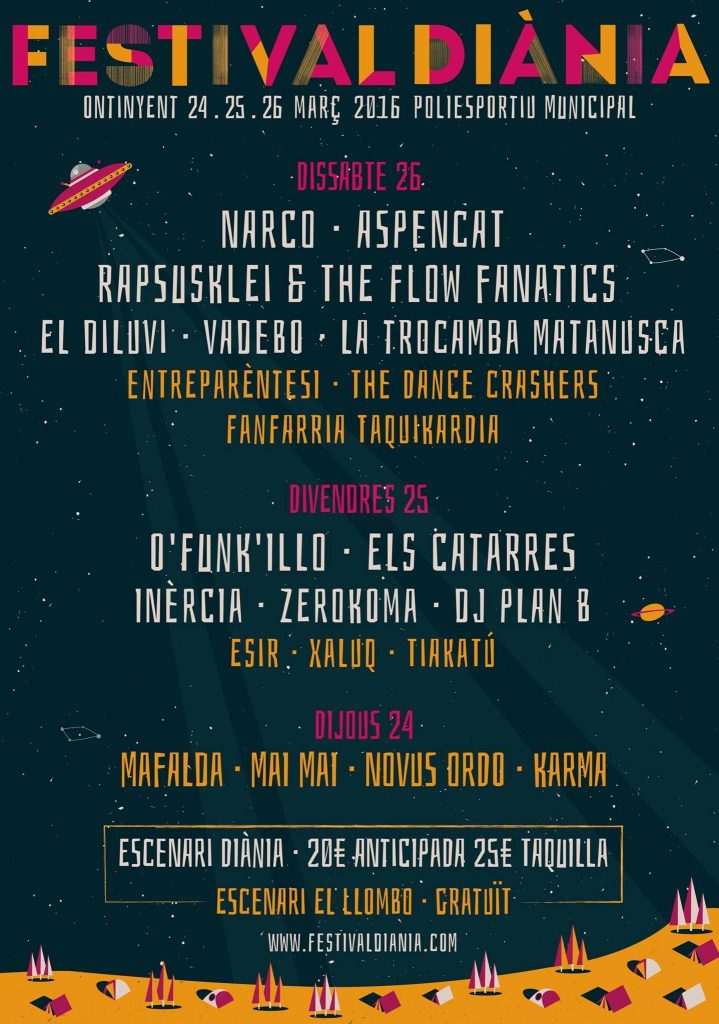 Festival Diània 2016 Ontinyent