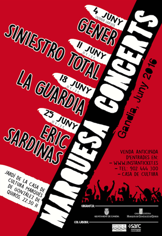 Marquesa Concerts Gandia