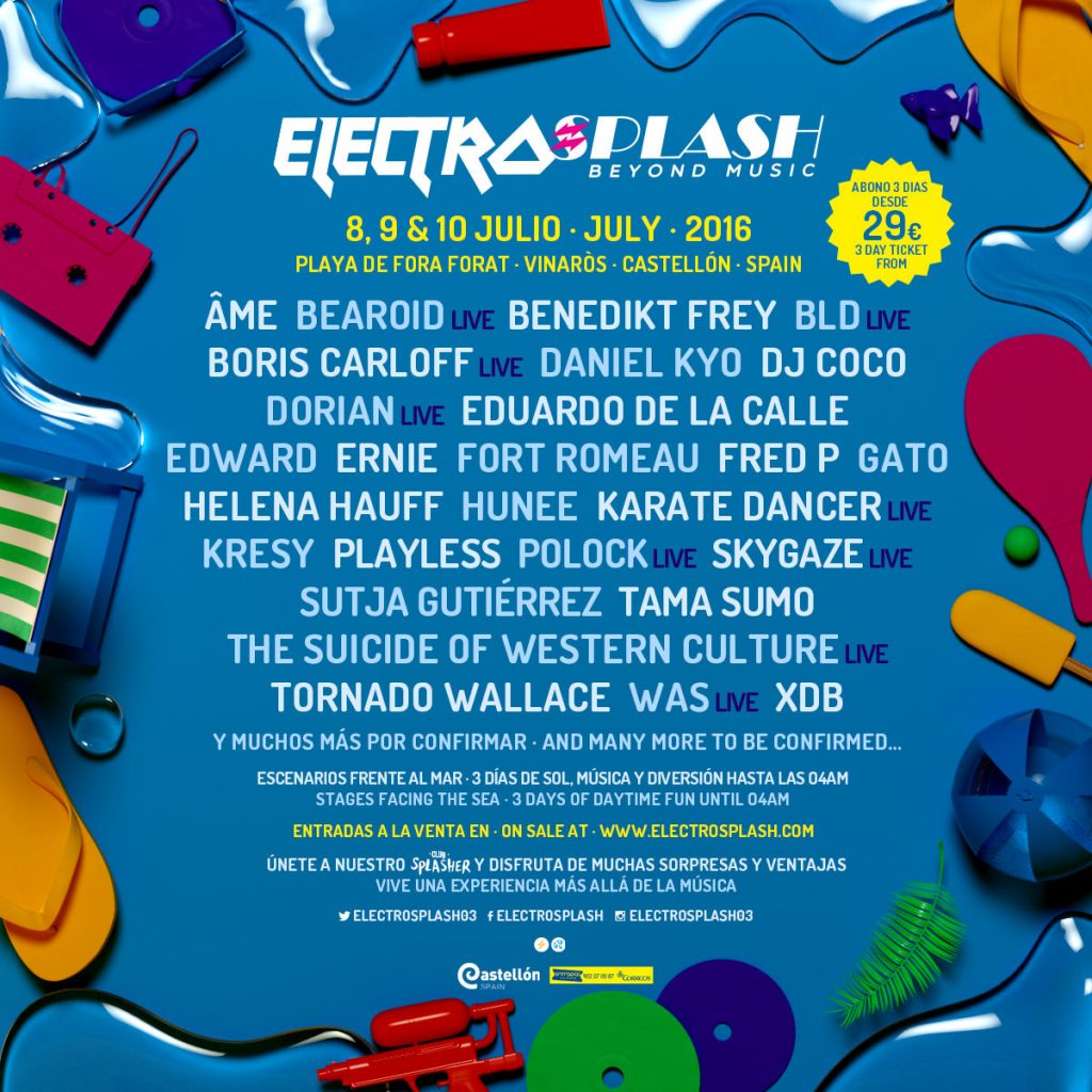 Electrosplash 2016 Vinaròs