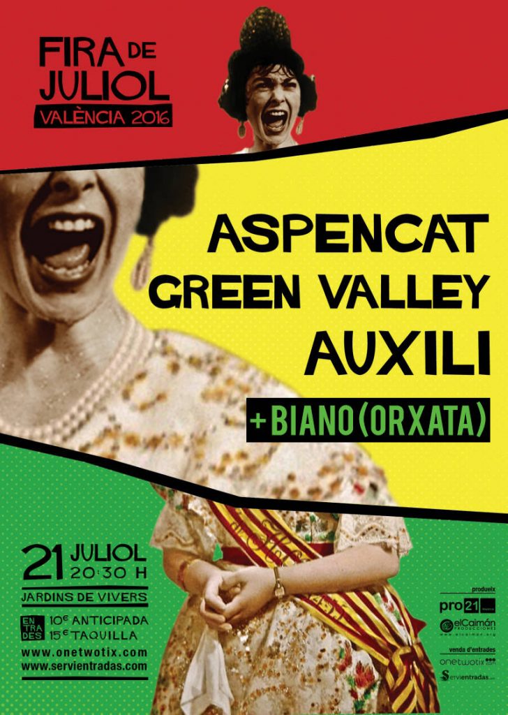 Concerts Aspencat València Fira de Juliol