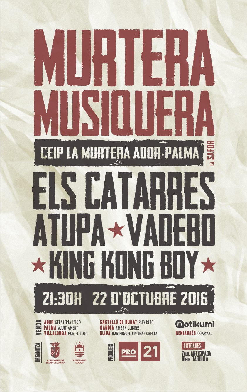 murtera musiquera últim concert els catarres