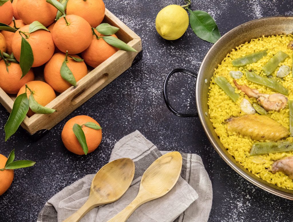 suculent gilabert paella mandarines