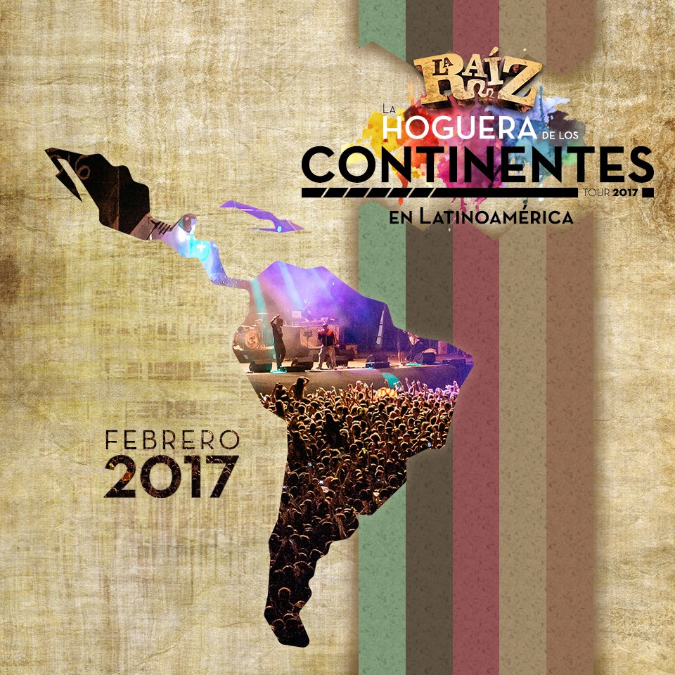 gira internacional de la raíz