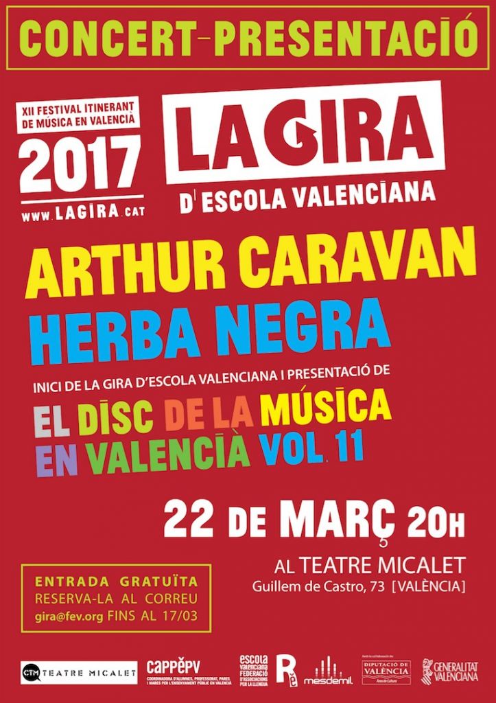 La gira 2017 escola valenciana