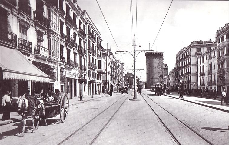 El carrer Guillen de Castro abans