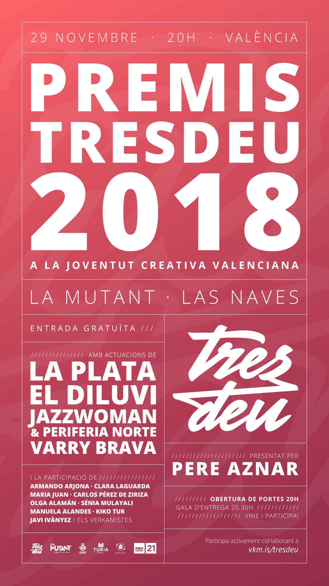 cartell premis tresdeu