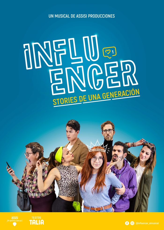 Influencer el musical Cartell