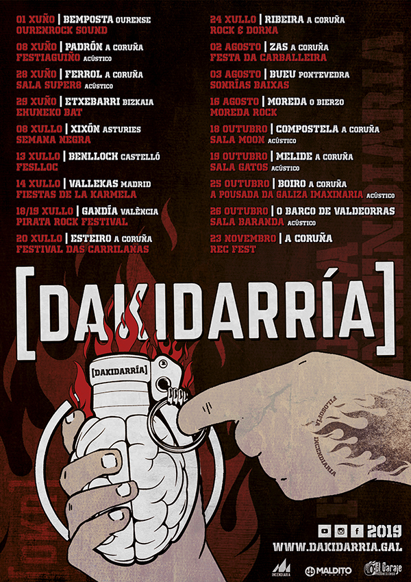 Gira Dakidarría 2019