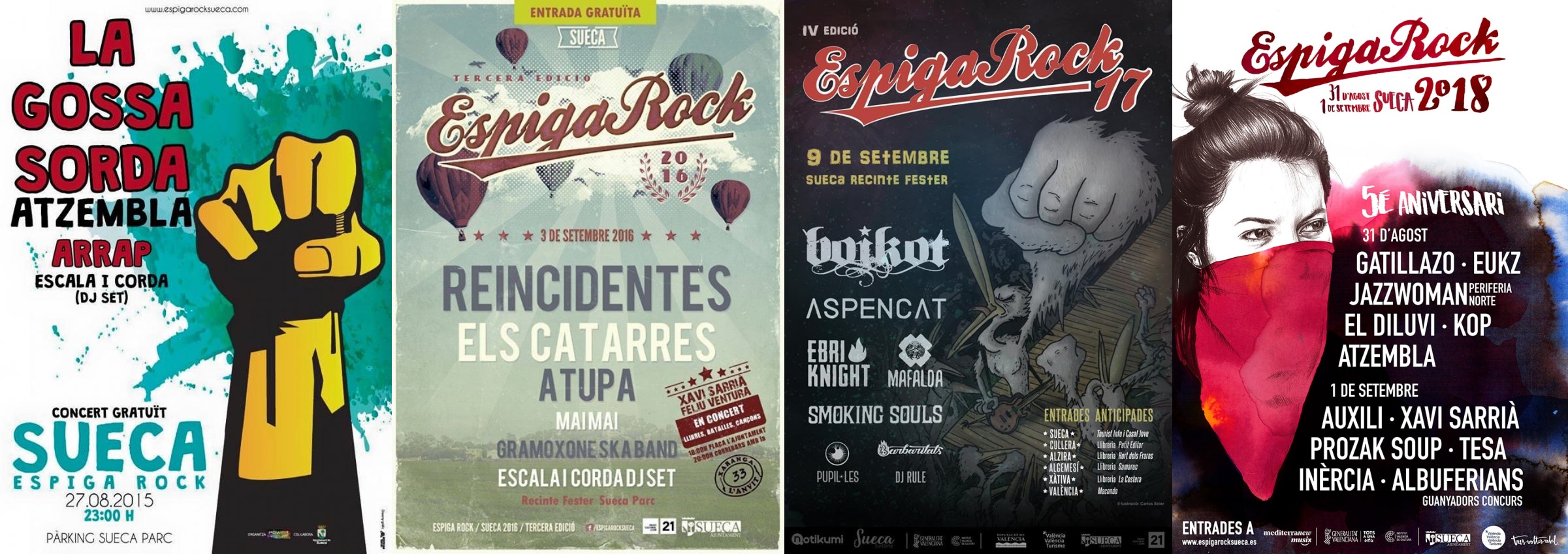 Cartells Espiga Rock