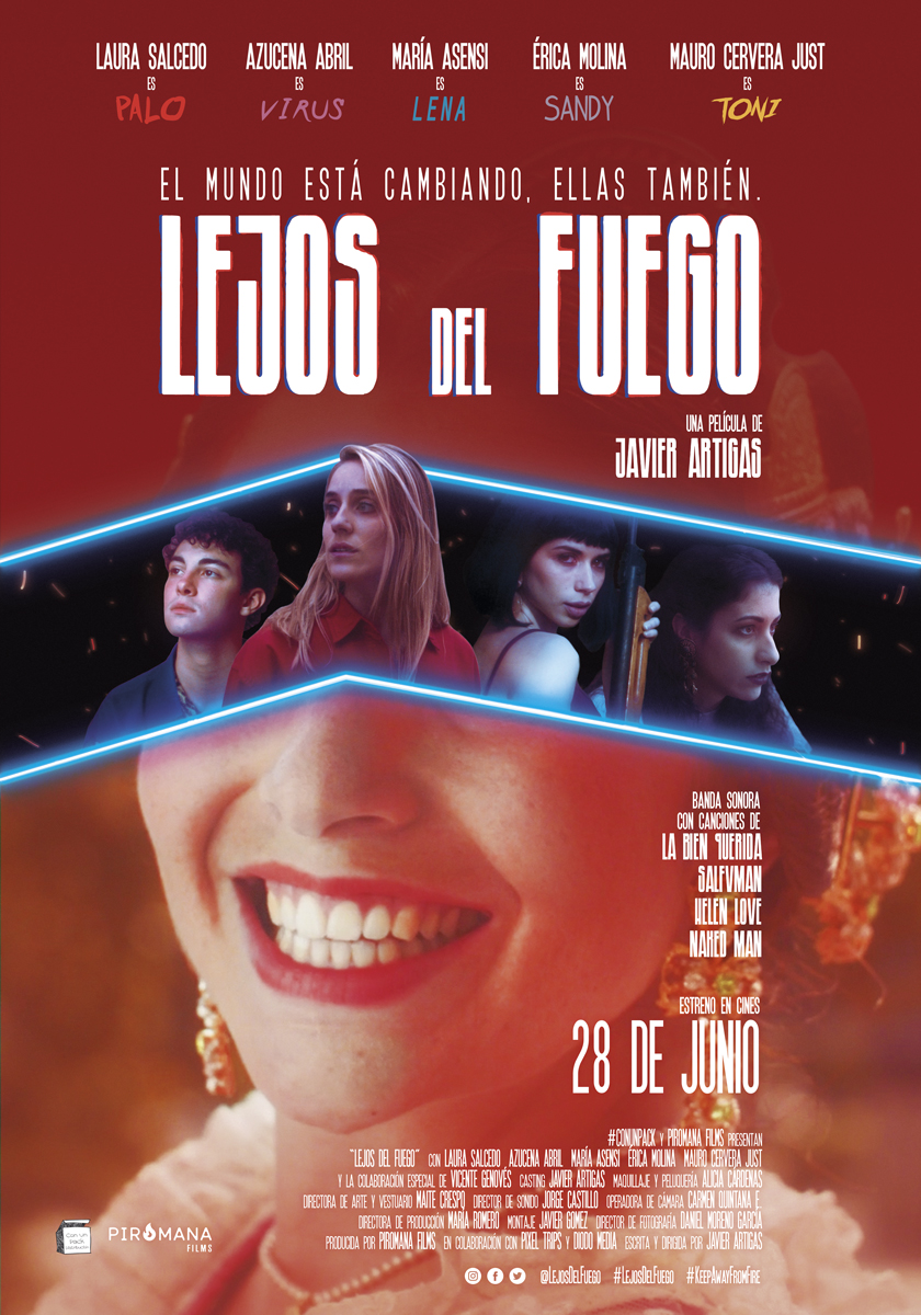 Poster Lejos del Fuego