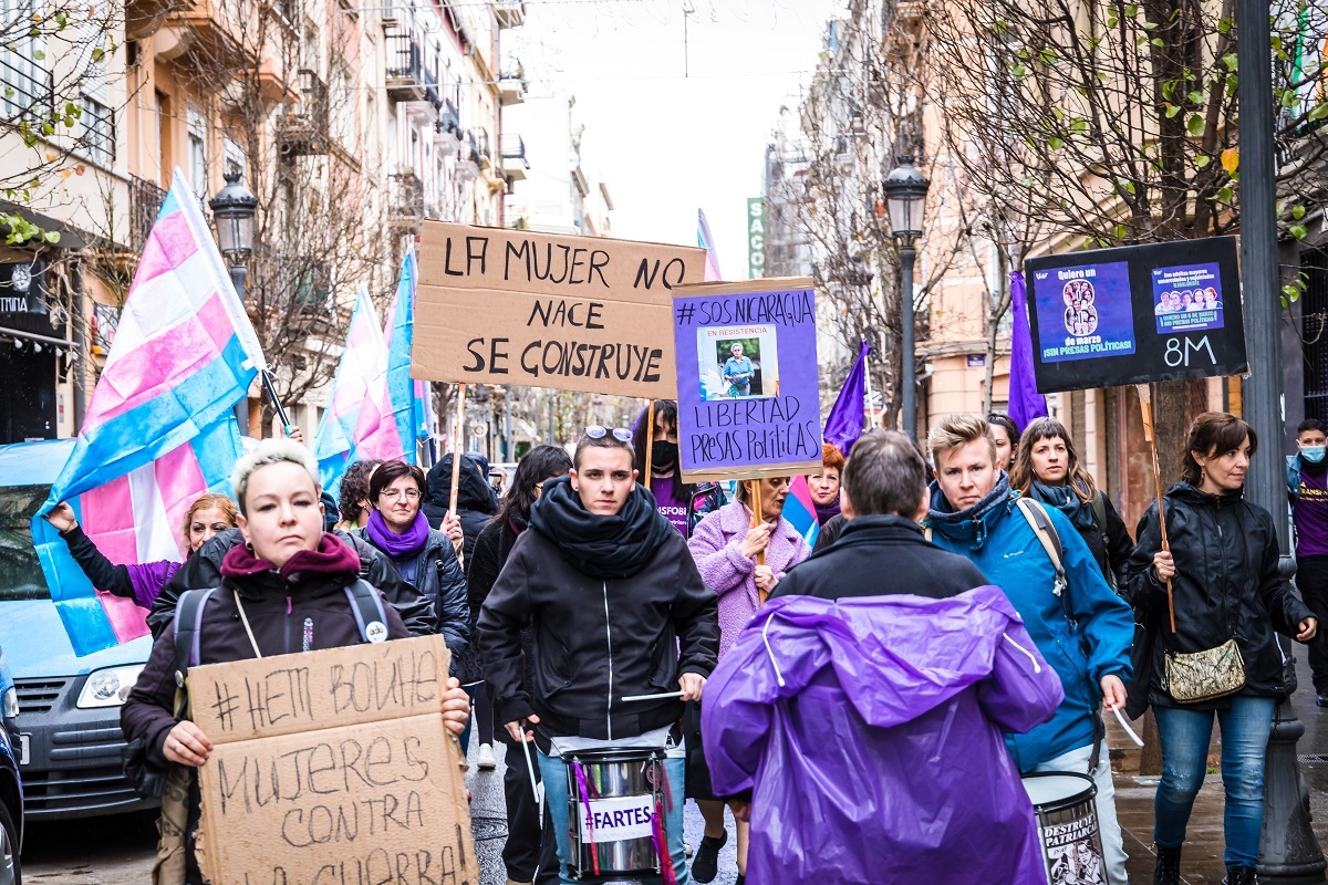 Russafa 8M 2022 Assemblea Feminista de València