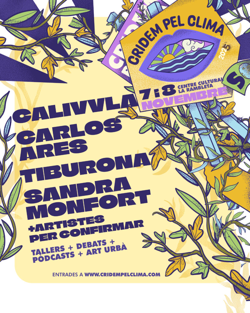 Cartell de Cridem pel Clima 2025