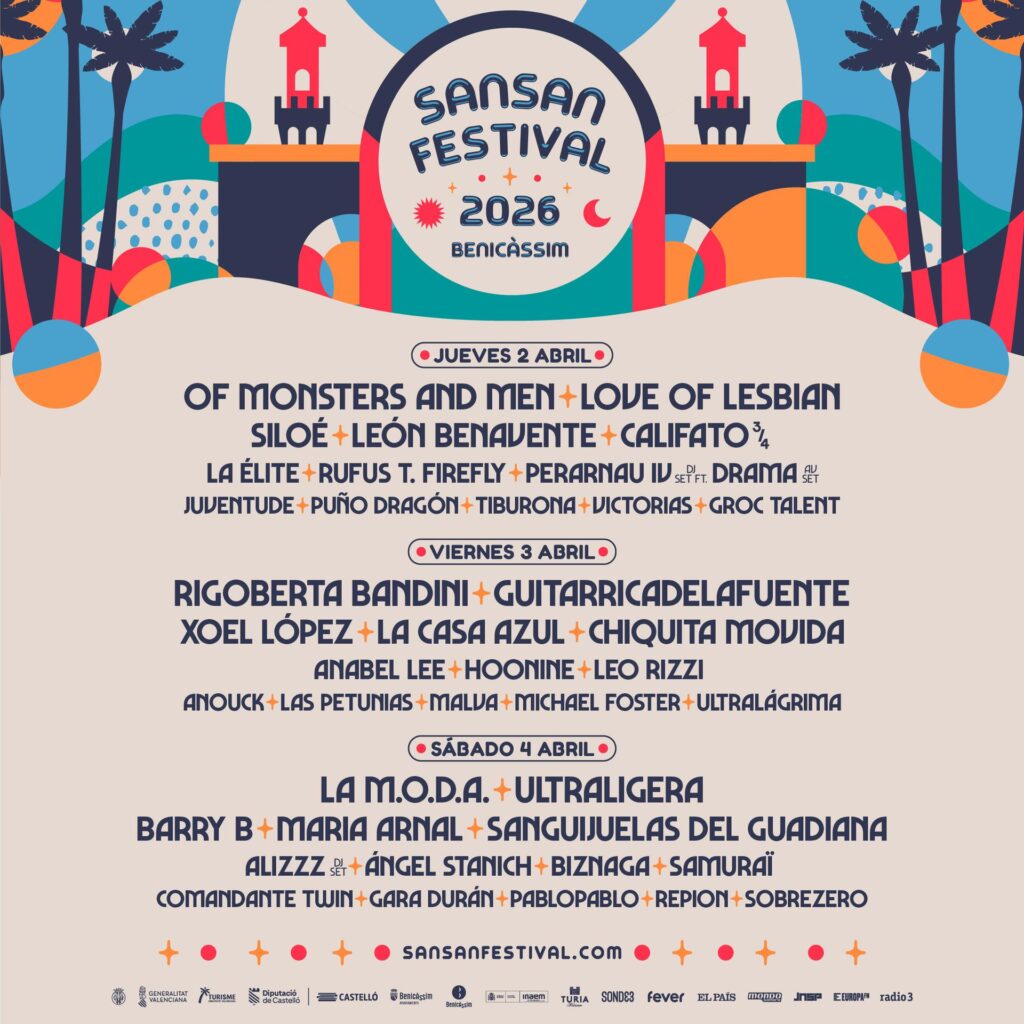 Cartell SanSan 2026 per dies