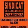 sindicat llogateres valencia