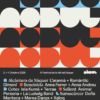 Cartell de la quarta edició del festival Nòdul, amb el llistat d'artistes i els cinc pobles de la Vall del Xúquer