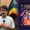 Pablo Garrigós, membre de l'Espai Valencià a Bèlgica, durant l'entrevista amb Tresdeu a Brussel·les